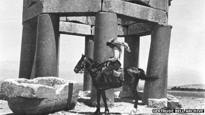 Gertrude Bell, the Queen of the desert.