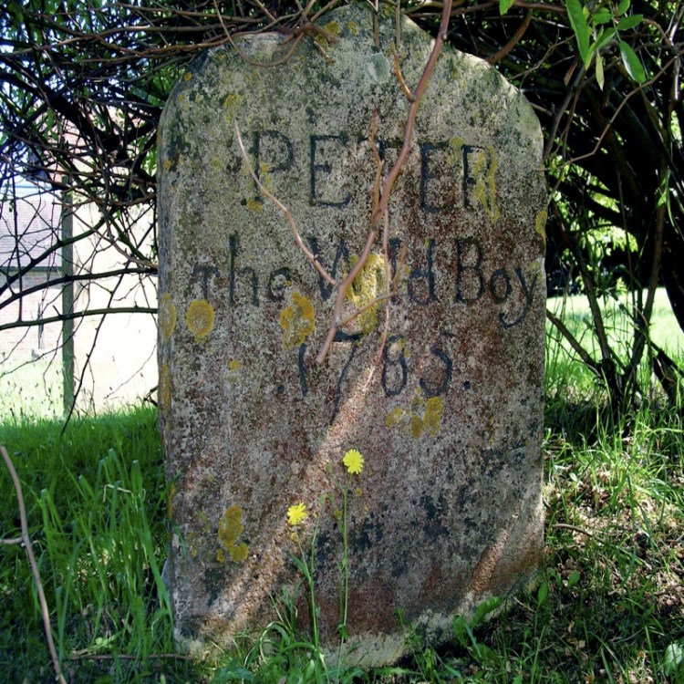 The Gravestone of Peter The Wild Boy