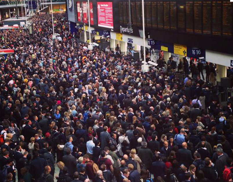 Commuting hell by public transport