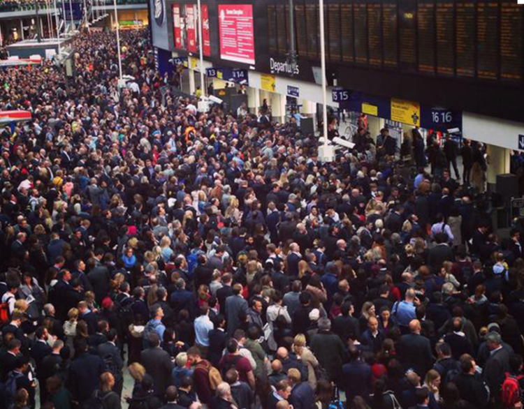 Commuting hell by public transport