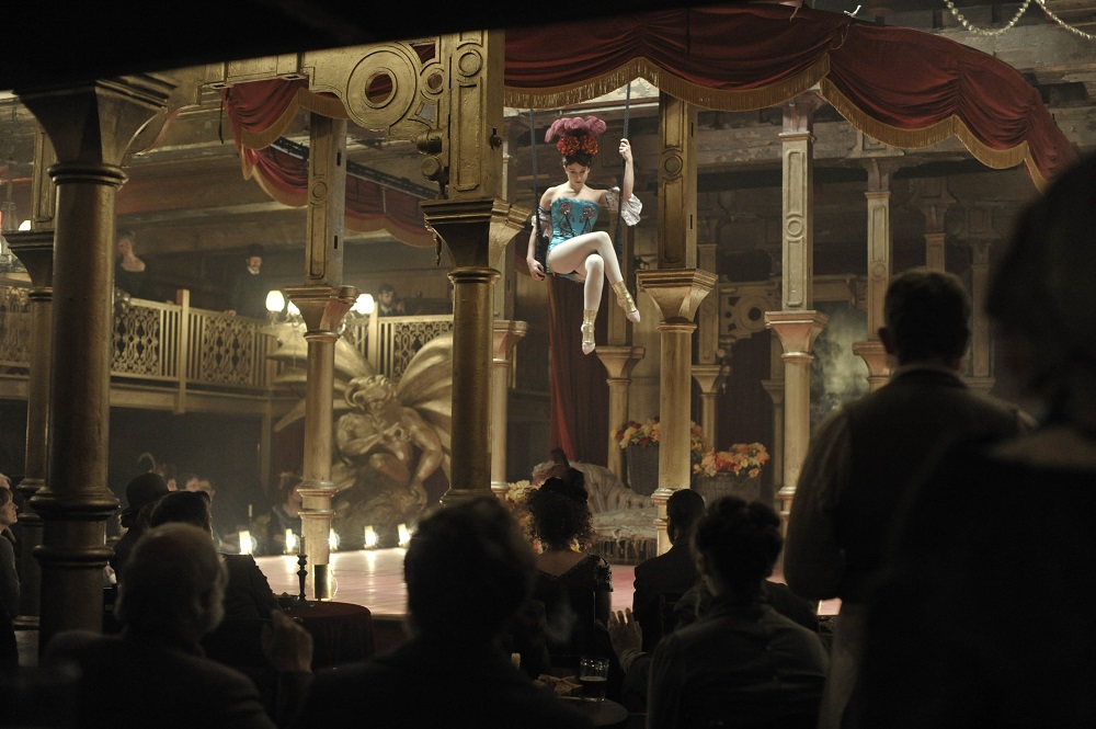 Inside the music hall in The Limehouse Golem.