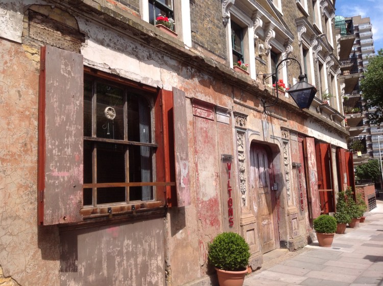 Wilton's Music Hall Entrance in Grace's Alley