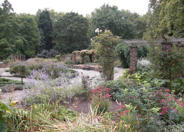 The Ada Salter memorial rose garden, a little further east in Southwark Park.