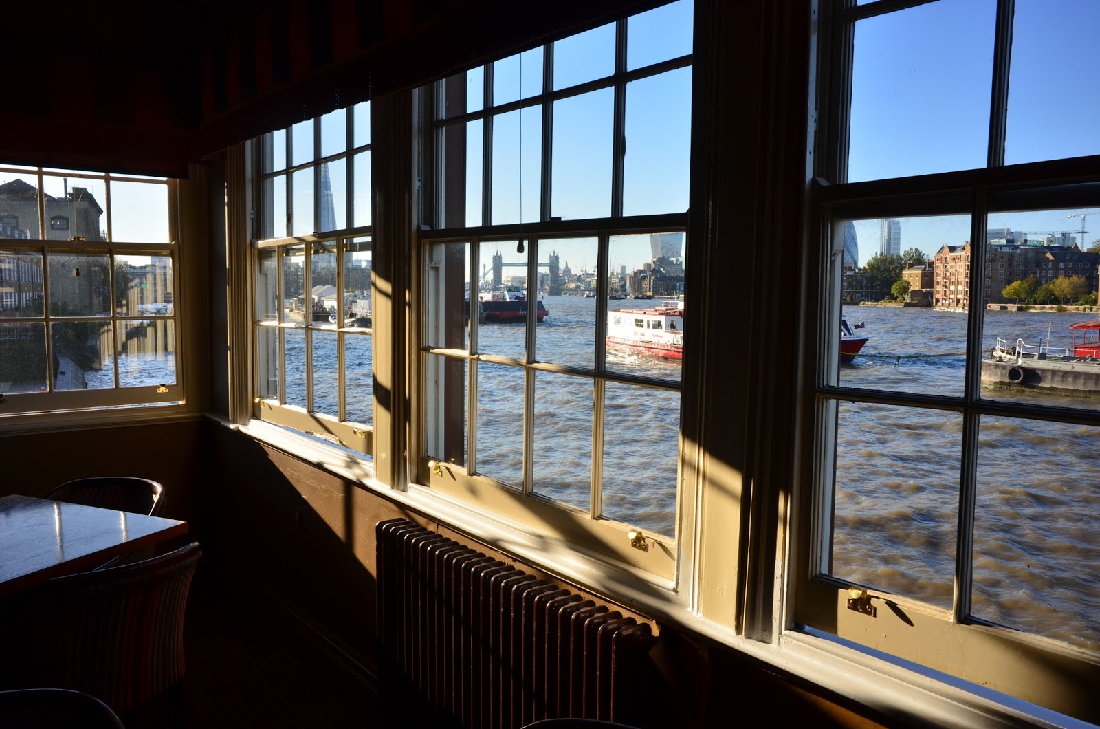 A room with a view. It's equally spectacular at night.