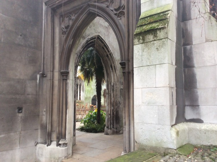 Now kept as a gorgeous and tranquil city garden