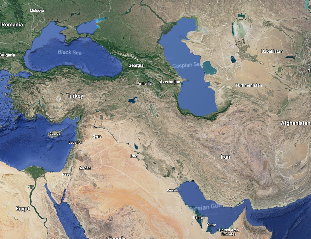 The relics of the Paratethys sea