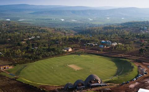 Cricket Brings Hope Stadium at Kigala, Rwanda.