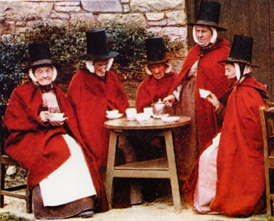 Alms house residents