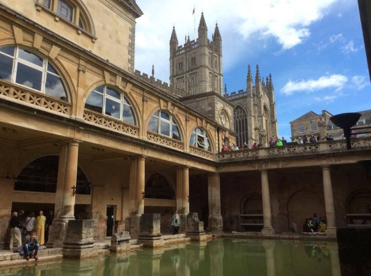 The Roman Baths and Bath Abbey