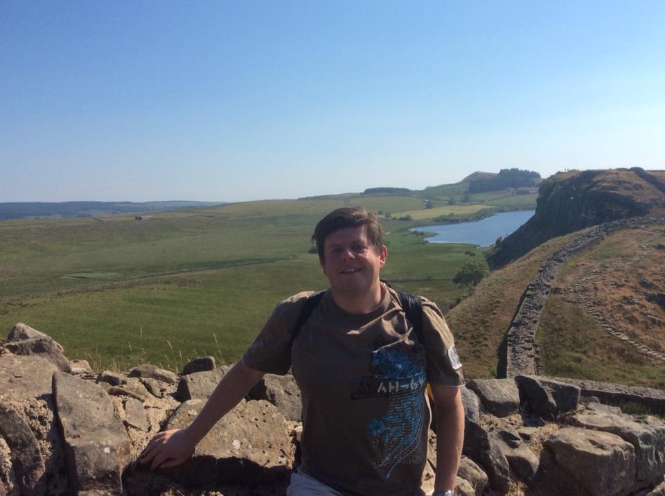 Me on Hadrian's Wall
