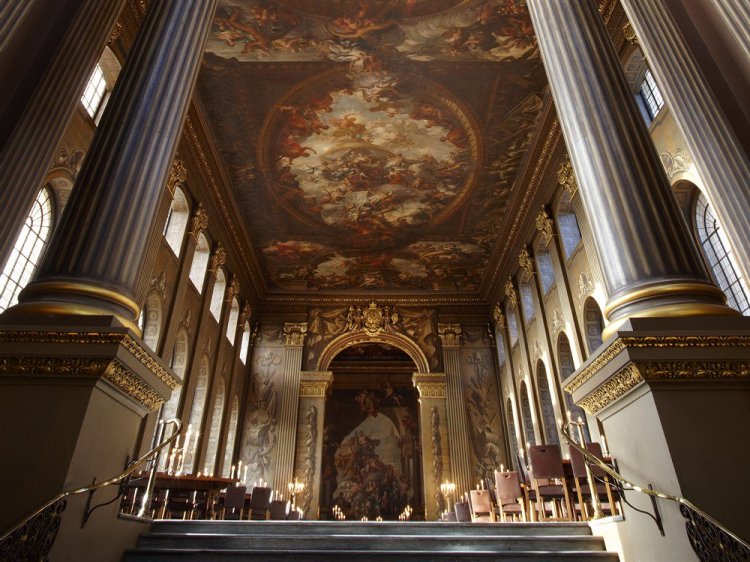 Inside The Painted Hall