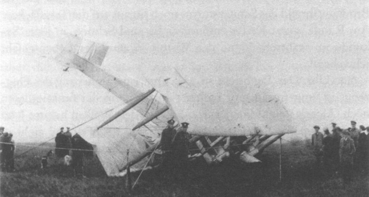 Their plane sunk nose first into the Irish bog.