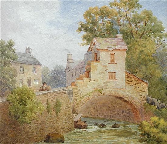 View_of_the_cobbler's_shop_on_the_bridge,_Ambleside_(undated)