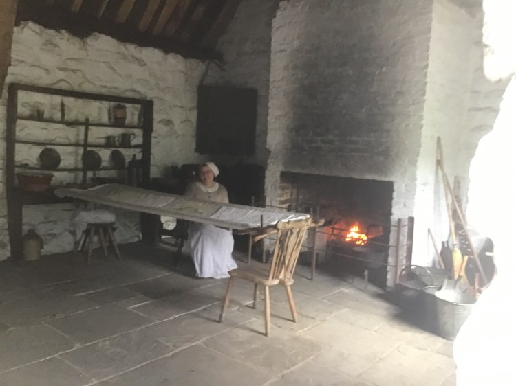 Inside the rebuilt home