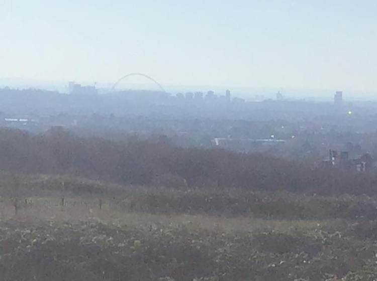 Looking over Wembley 