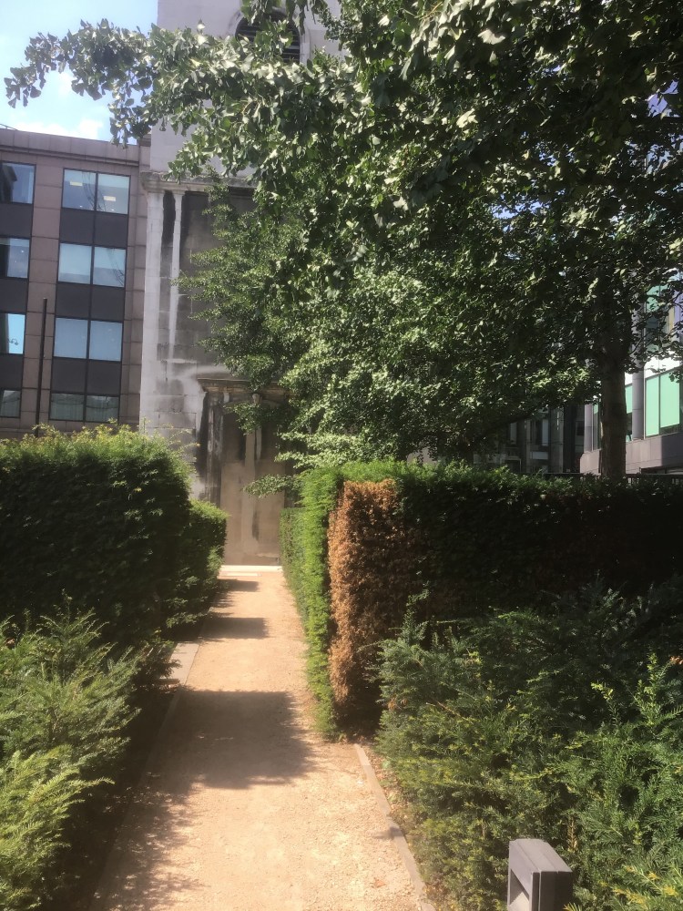 St Mary Somerset gardens part of