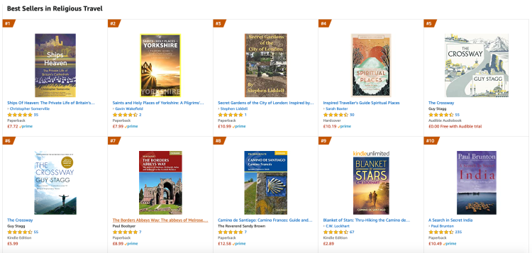 Secret Gardens of the City of London is now at number 3!