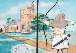 Jack fires towards Holy Trinity Church