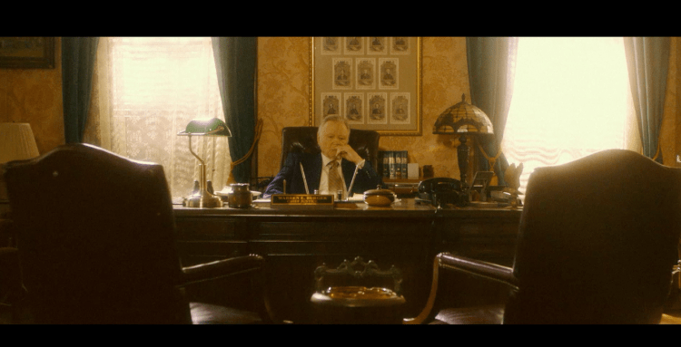 Jon Voight as Warren E. Burger - the 15th Chief Justice of the United States Supreme Court